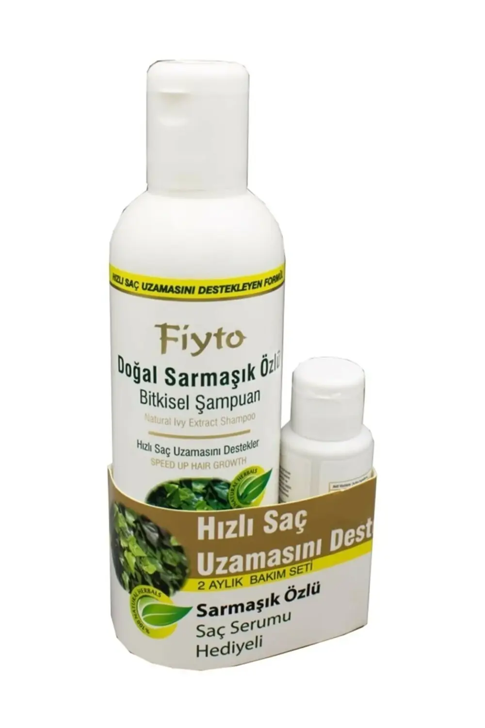 Doğal Sarmaşık Özlü Bitkisel Şampuan+sarmaşık Özlü Saç Serumu 869