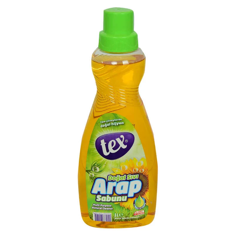 Doğal Sıvı Arap Sabunu Limon Kokulu - Tüm Yüzeylerde Doğal Hijyen 1 Lt Doğal Sıvı Arap Sabunu Limon Kokulu - Tüm Yüzeylerde Doğal Hijyen 1 Lt