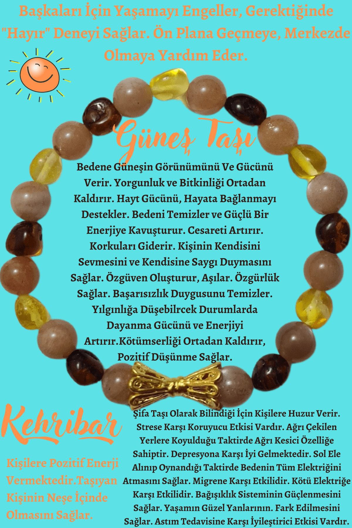 Doğal Taş Bileklik Kehribar, Güneş Taşı Aaa Kalite Orijinal Doğal Doğal Taş Bileklik Kehribar, Güneş Taşı Aaa Kalite Orijinal Doğal