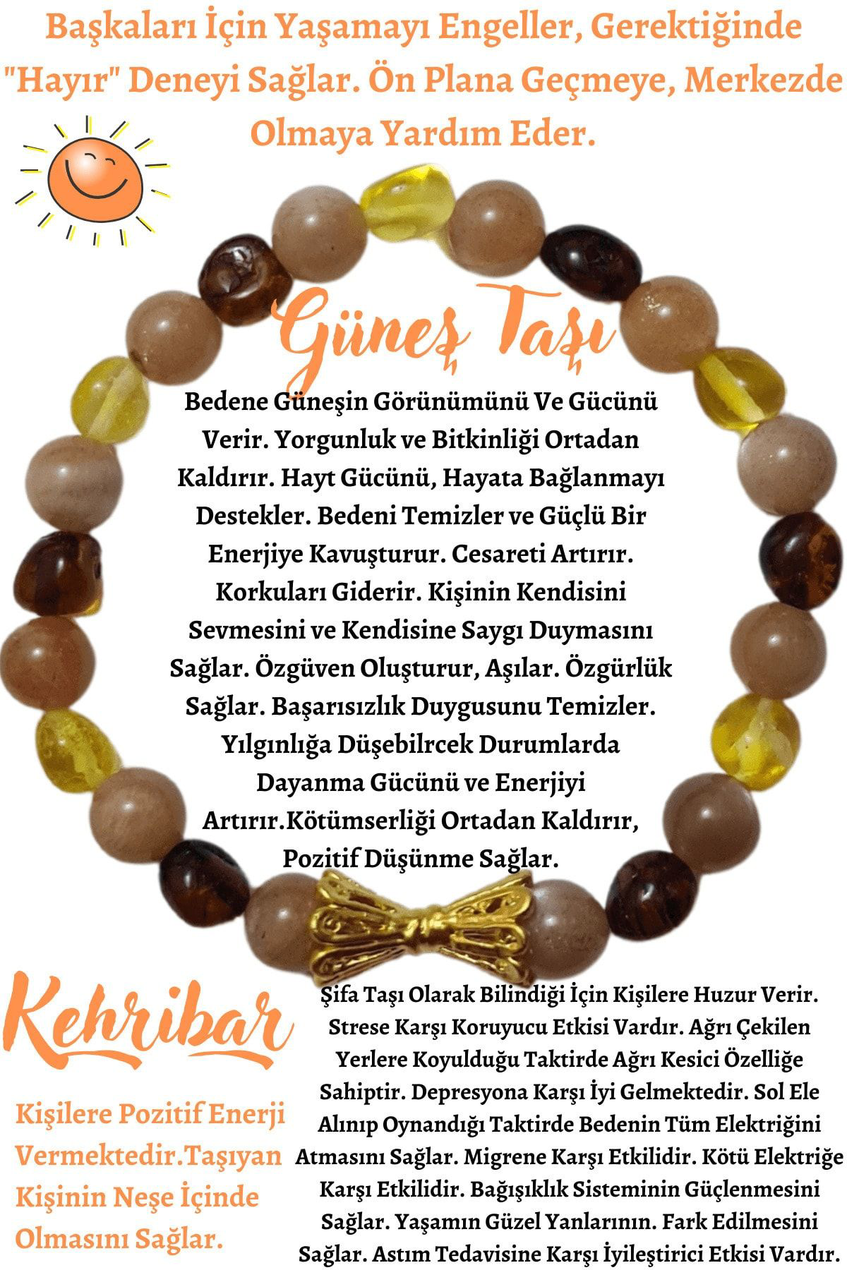 Doğal Taş Bileklik Kehribar, Güneş Taşı Aaa Kalite Orijinal Doğal Doğal Taş Bileklik Kehribar, Güneş Taşı Aaa Kalite Orijinal Doğal