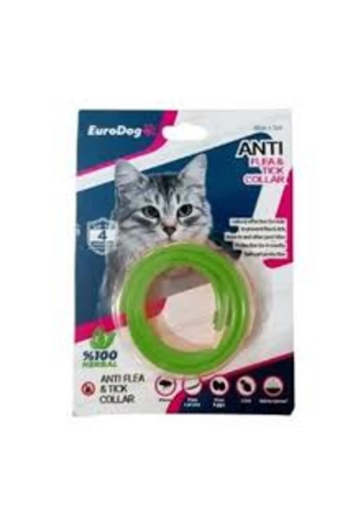 Doğal Tasması Kedi 40 Cm Turuncu | Doğal Koruma ve Güvenlik
