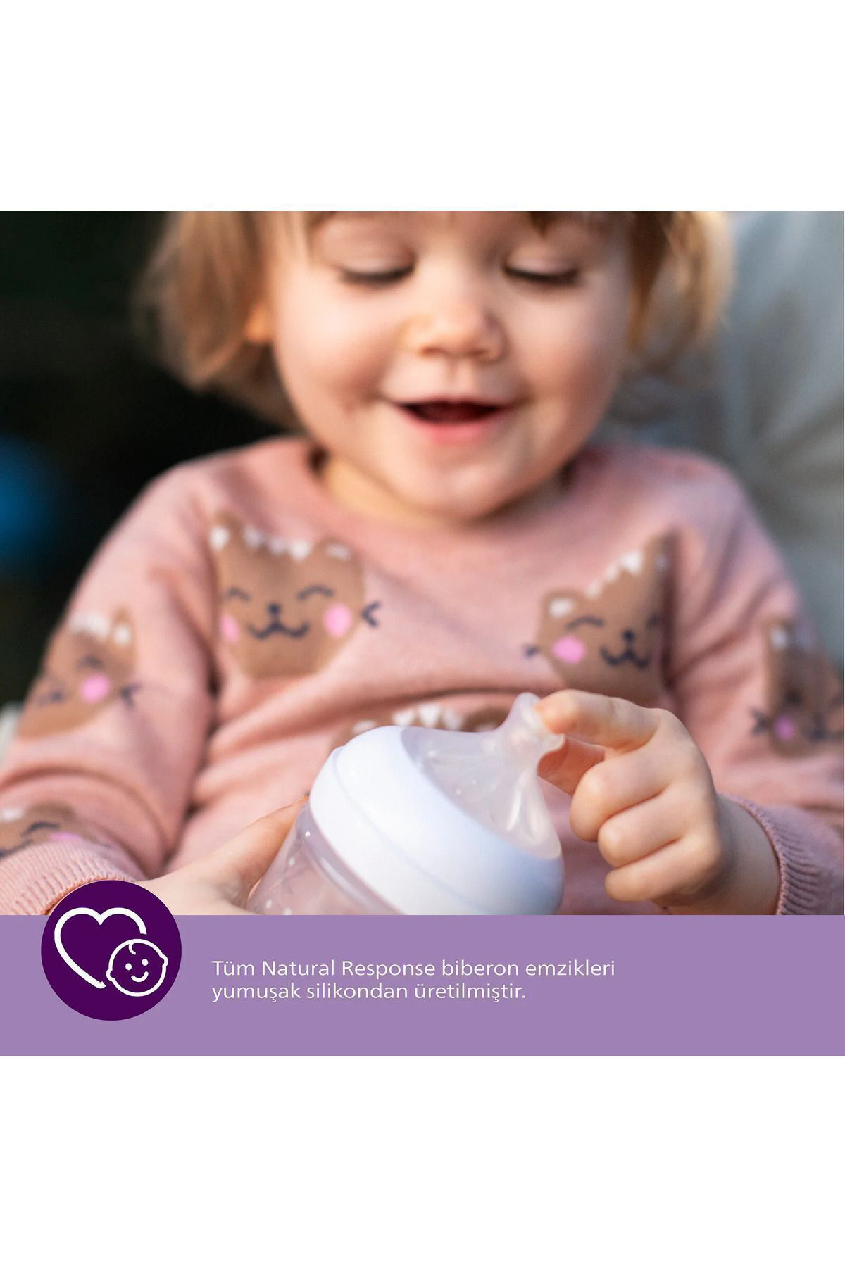 Philips Avent Doğal Tepkili Natural Response 2Li Biberon Emziği 1No 0 Ay
