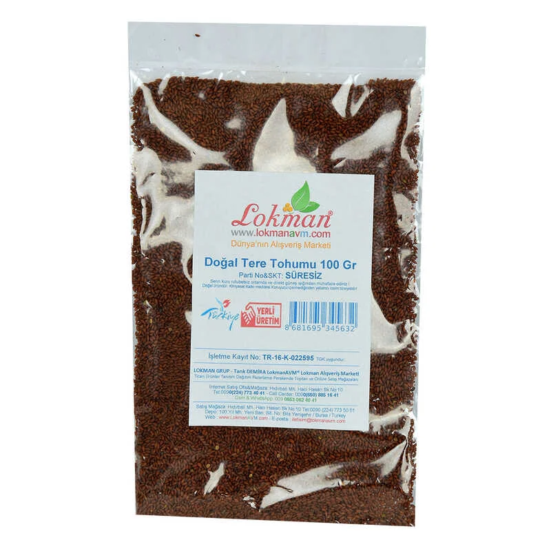 Doğal Tere u 100 Gr Paket