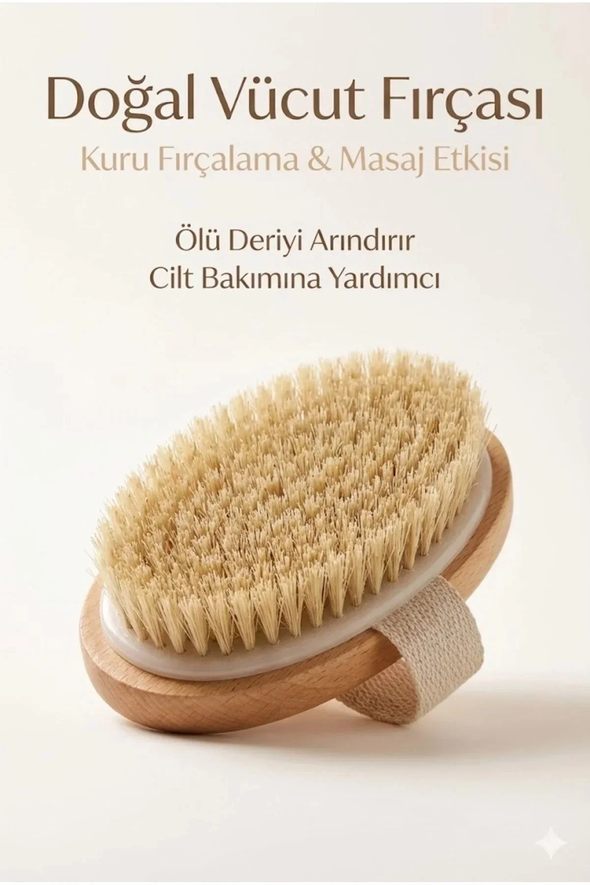 Doğal Vücut Fırçası – Kuru Fırçalama, Masaj ve Peeling Etkili Cilt Bakım Fırçası Doğal Vücut Fırçası – Kuru Fırçalama, Masaj ve Peeling Etkili Cilt Bakım Fırçası