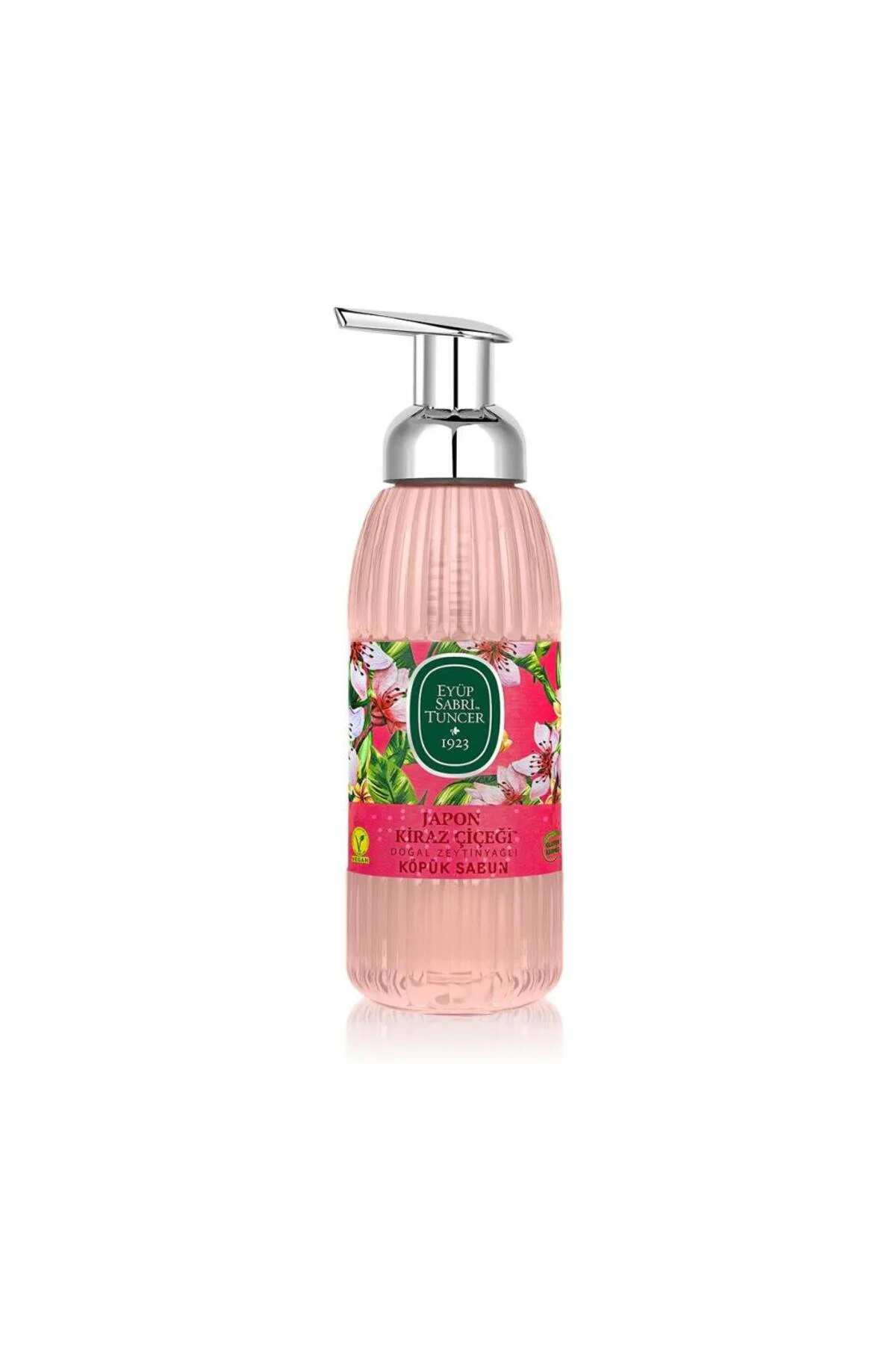 Doğal Zeytinyağlı Köpük Sabun 500 ml Japon Kirazı Çiçeği