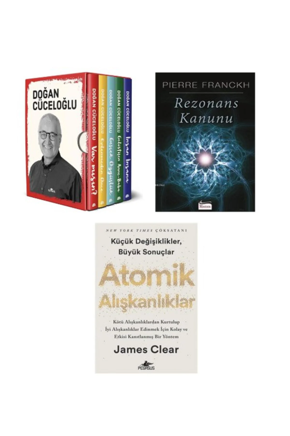 DOGAN CUCULOGLU SETI ( 5 KITAP KUTULU )- ATOMIK ALISKANLIKLAR- REZONANS KANUNU=7 KITAP