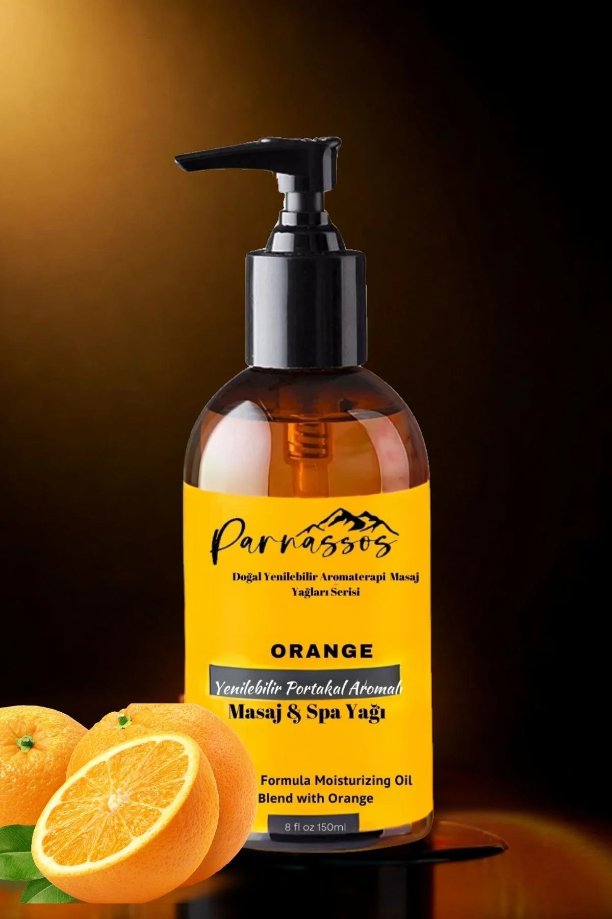 Doğanın Enerjisini Hissedin: Portakal Masaj Yağı 150 ML