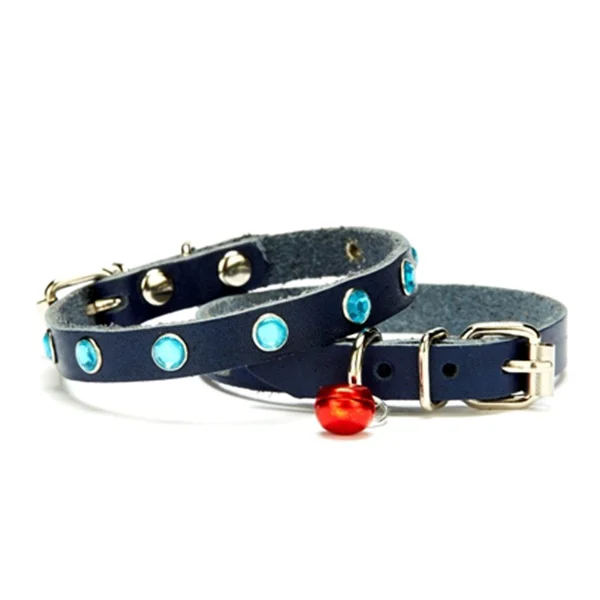 Doggie Taşlı Kedi ve Yavru Köpek Tasması 1*23 cm Mavi Medium Fiyatı, Yorumları ve Özellikleri