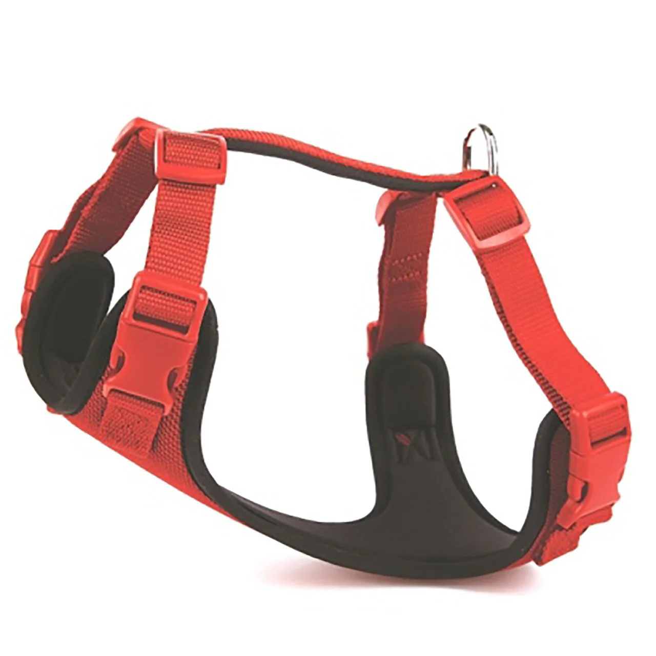 Doggie Yumuşak Softlu Köpek Göğüs Tasması 50/70 cm Kırmızı