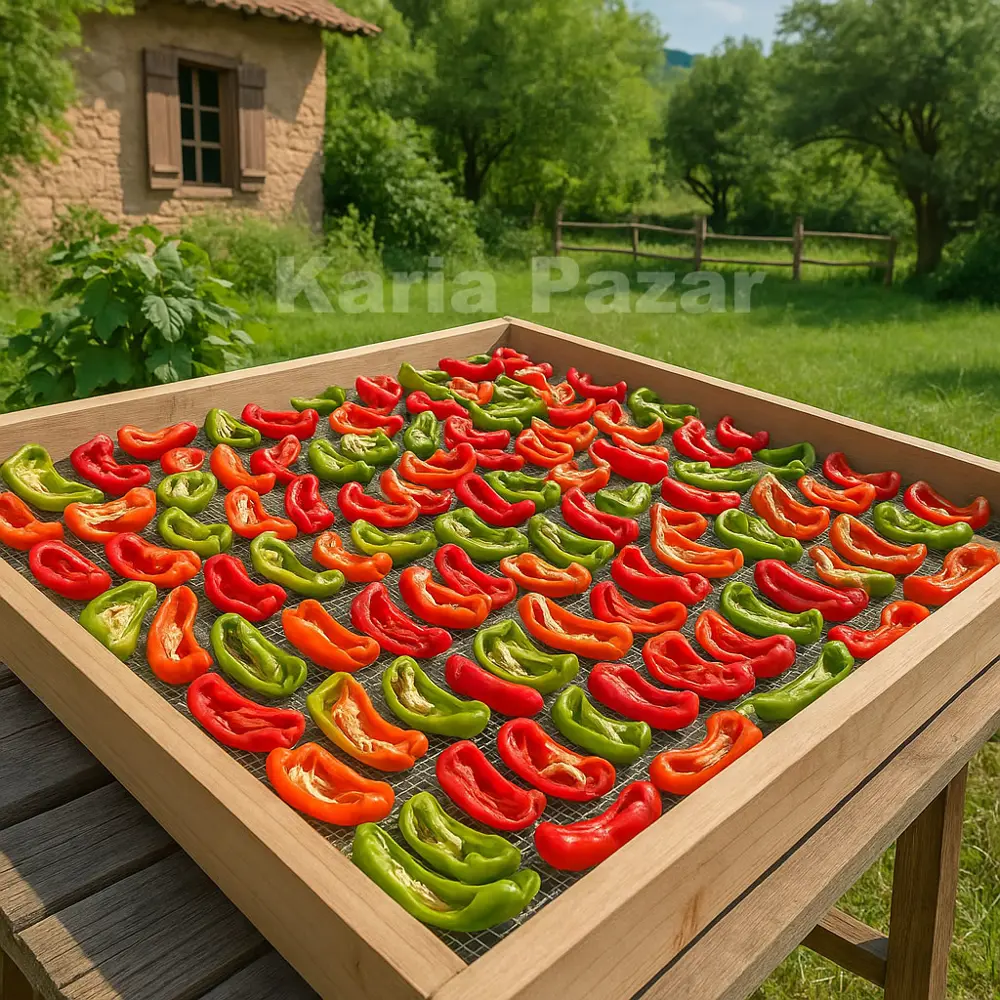 Doğranmış Kurutulmuş Alaca Biber 500g | Toz Biber Yapmak İçin | O