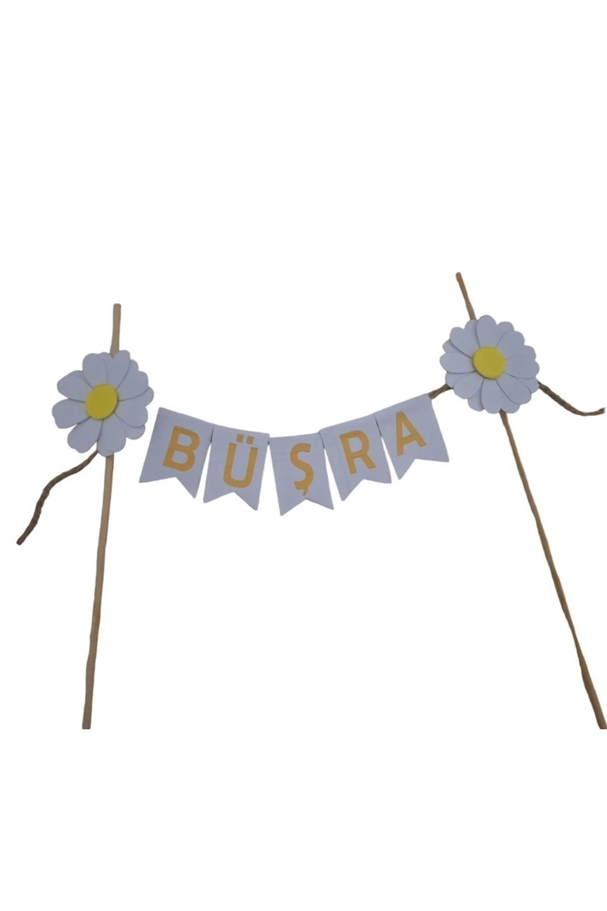 DOĞUM GÜNÜ İSİMLİ PASTA SÜSÜ KÜRDAN