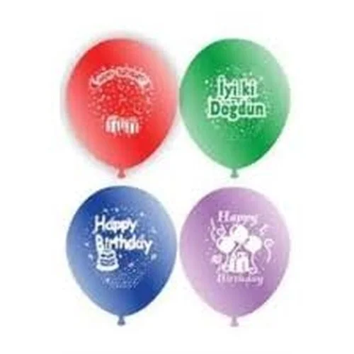 Doğum Günü İyiki Doğdun Balon 12inc 100 Parça Bx40 Fiyatı, Yorumları ve Özellikleri