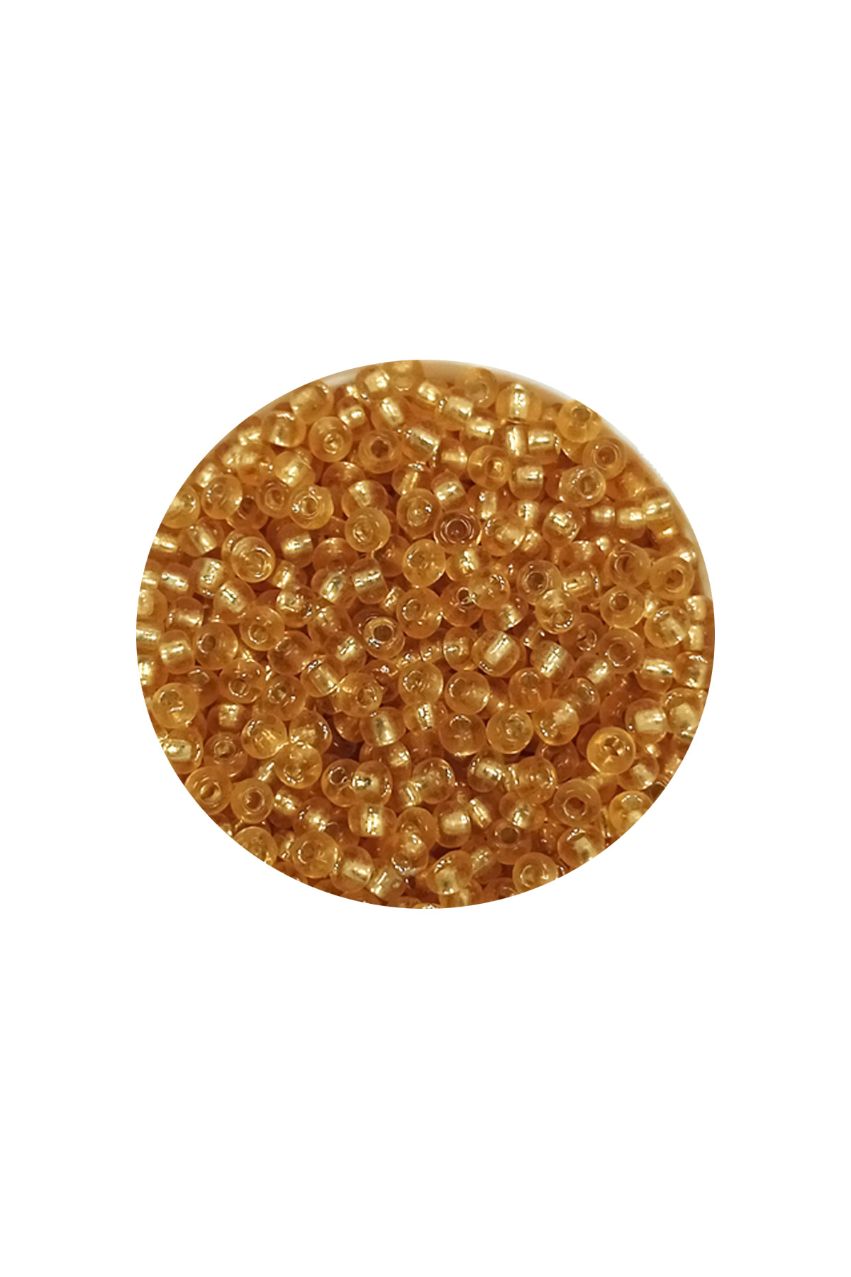 Just Cheap Store Dökme Cam Kum Boncuk (11/0) 2 Mm - 60 Gram -  Şeffaf Altın - Bnc0