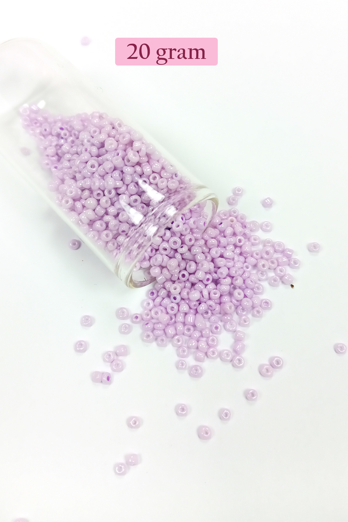 Just Cheap Store Dökme Cam Kum Boncuk (11/0) 2 Mm - 4 Renk - Toplam 80 Gram -  Bnc