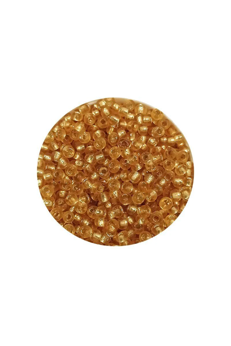 Dökme Cam Kum Boncuk 11/0 Şeffaf Altın 2mm - 60gr Takı & El İşleri Boncuğu Fiyatı, Yorumları ve Özellikleri