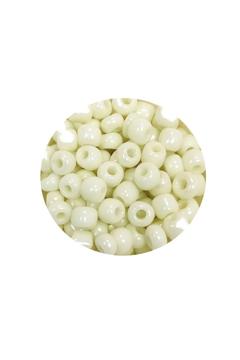 Dökme Cam Kum Boncuk Büyük Boy 6/0 4 mm Krem - 20 Gram El İşleri İçin Fiyatı, Yorumları ve Özellikleri