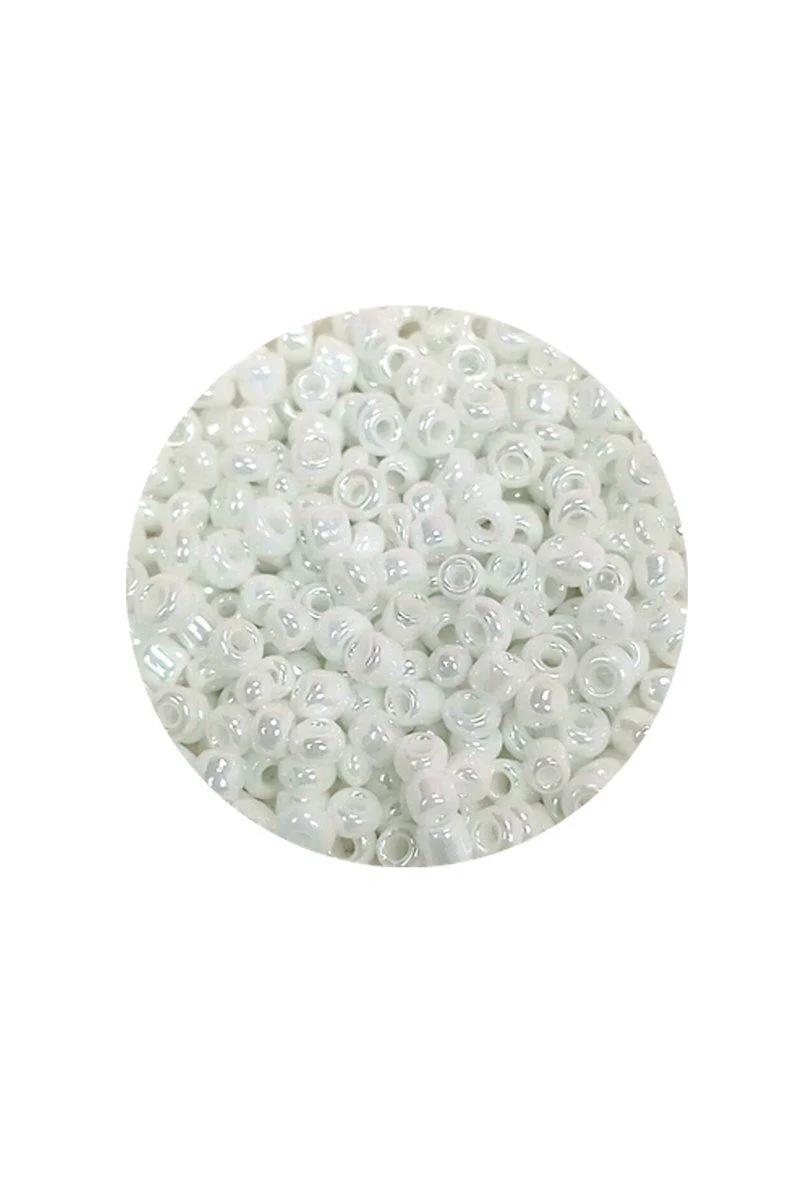 Dökme Cam Kum Boncuk 8/0 - 3 mm Parlak Beyaz 60g Takı Yapımı İçin Fiyatı, Yorumları ve Özellikleri