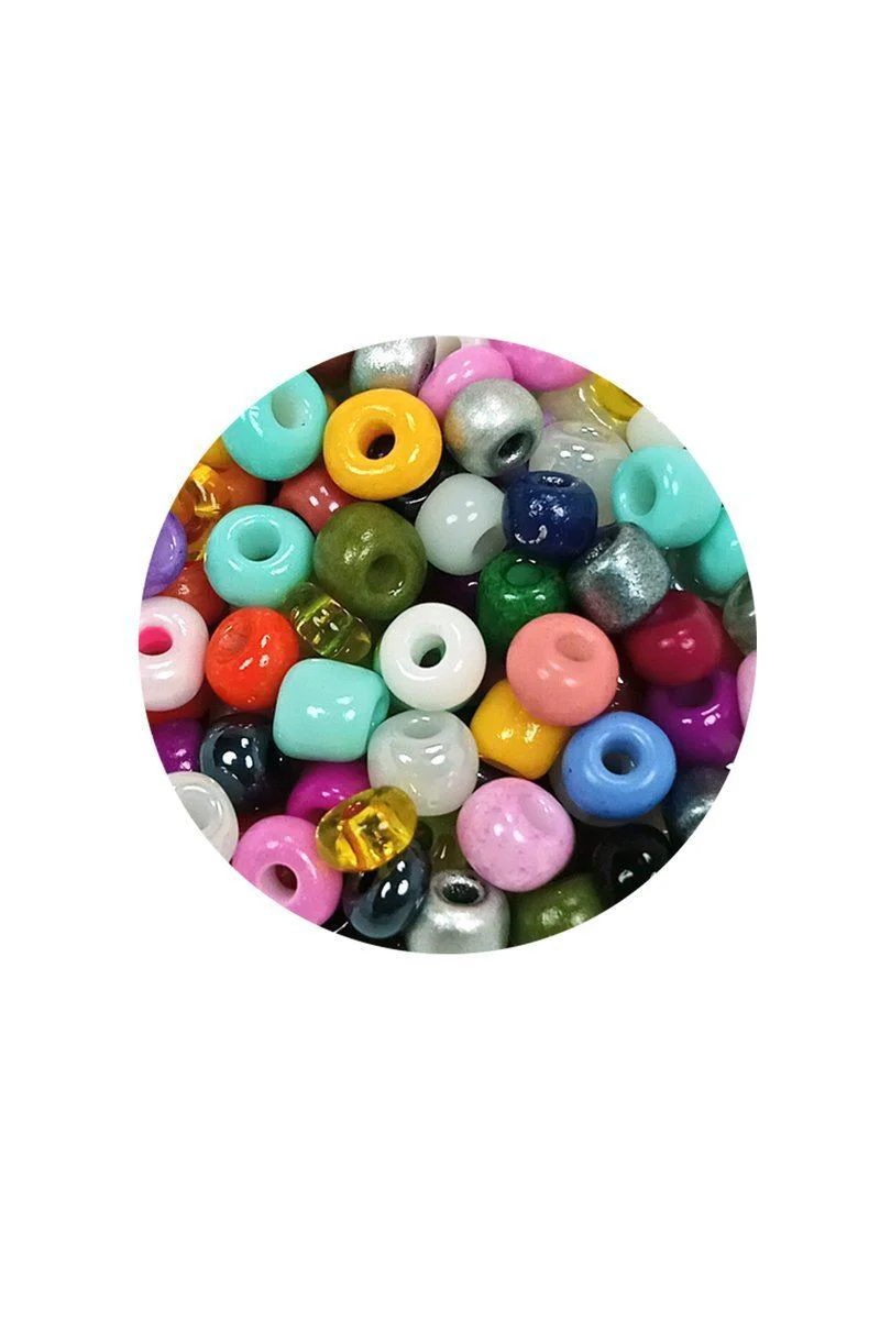 Dökme Cam Kum Boncuk 4mm (6/0) - 20g Karışık Renkli El Sanatları Boncuğu Fiyatı, Yorumları ve Özellikleri