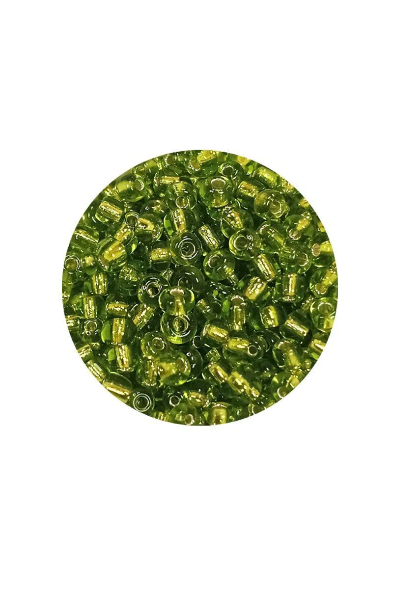 Dökme Cam Kum Boncuk 8/0 – 3 mm Şeffaf Yeşil – 60 Gram Fiyatı, Yorumları ve Özellikleri