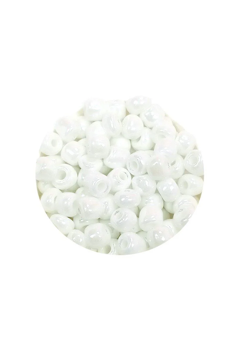 Dökme Cam Kum Boncuk 4 mm 6/0 Kar Beyaz – 60 Gram El Yapımı Takı İçin Fiyatı, Yorumları ve Özellikleri