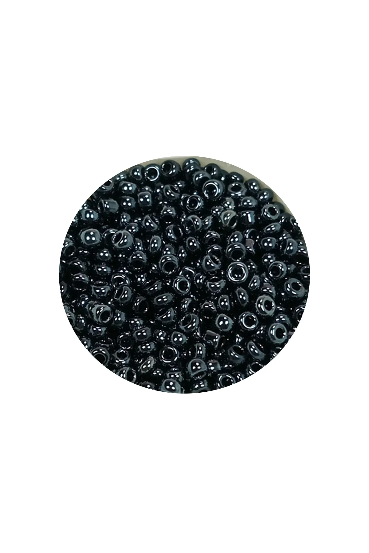 Dökme Cam Kum Boncuk (11/0) 2 mm - 20 Gram - Koyu Yeşil - BNC019