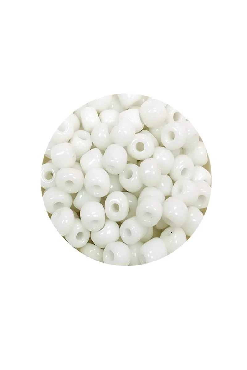 Dökme Cam Kum Boncuk 4 mm (6/0) 20 gr Beyaz - El İşleri & Takı Yapımı Fiyatı, Yorumları ve Özellikleri