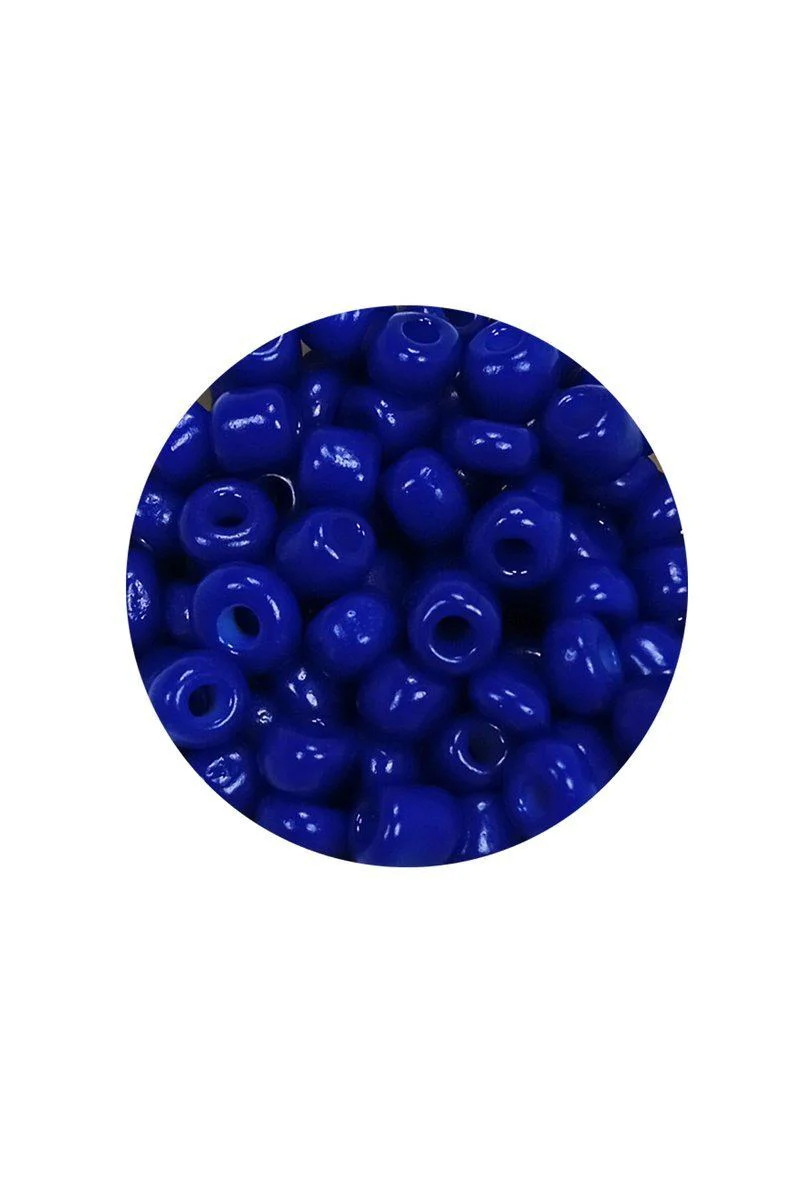 Dökme Cam Kum Boncuk 6/0 (4 mm) Koyu Mavi – 20 Gr – El Yapımı Takı ve Aksesuar Üretimi İçin Fiyatı, Yorumları ve Özellikleri