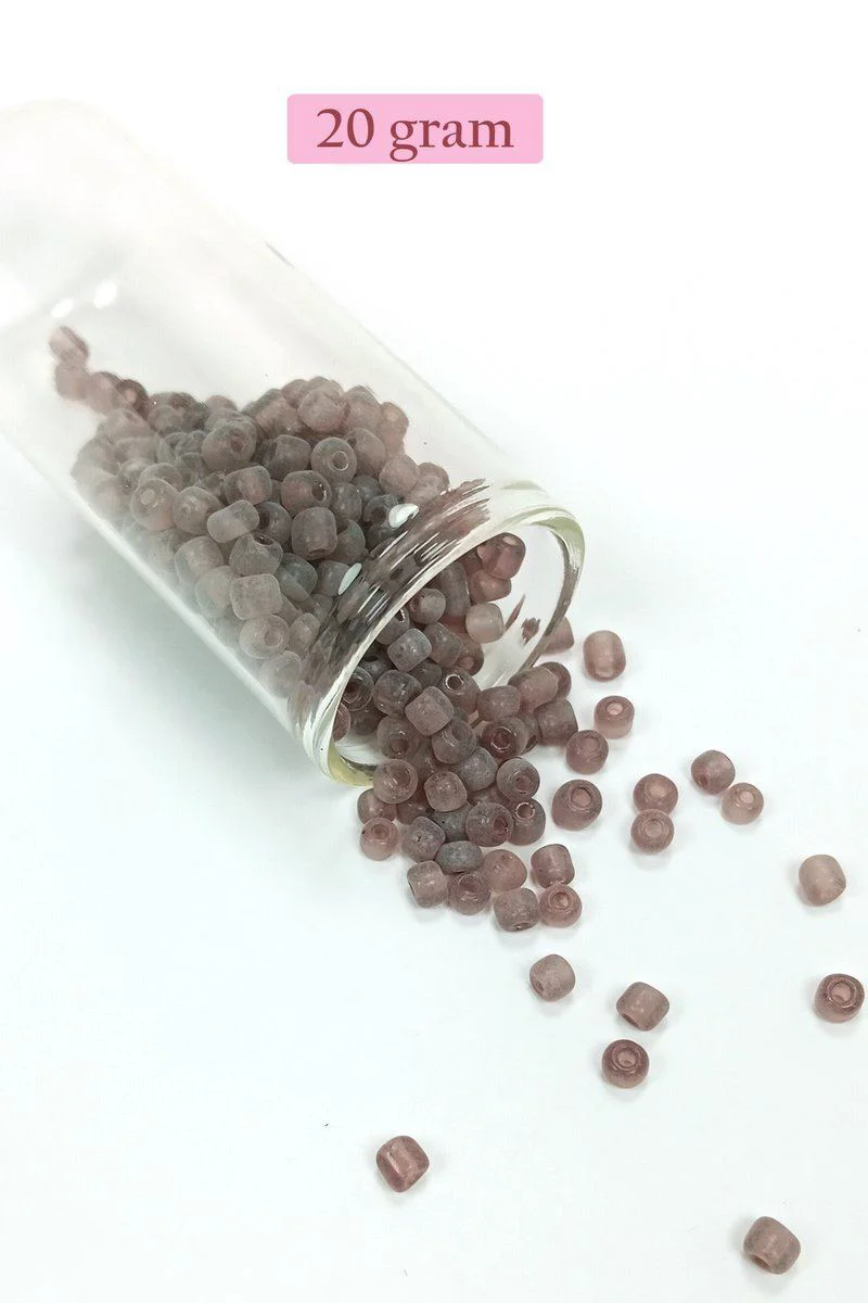 Dökme Cam Kum Boncuk 6/0 (4mm) - 4 Renk 80g - El Yapımı Takı ve Oya İçin Fiyatı, Yorumları ve Özellikleri