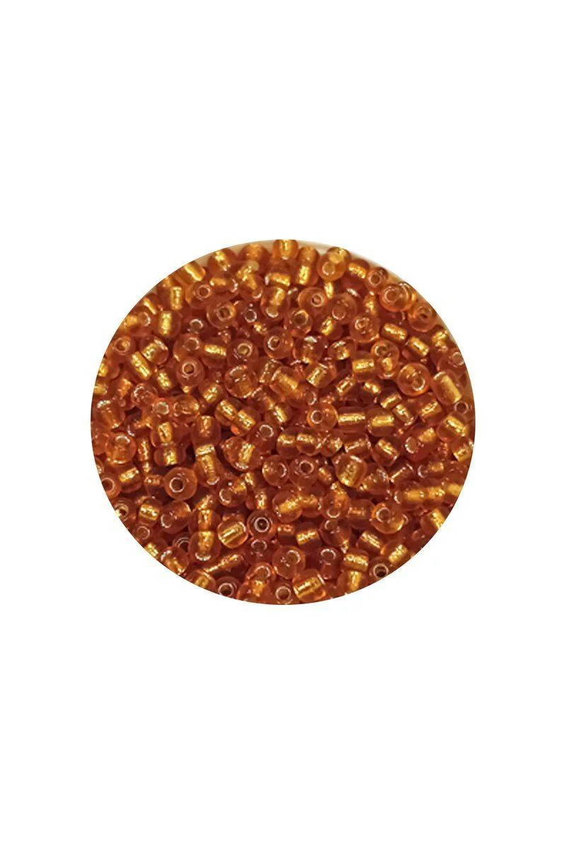 Dökme Cam Kum Boncuk 11/0 - Koyu Bal Rengi 20g | El Yapımı Takı & Oya İçin Dökme Cam Kum Boncuk 11/0 - Koyu Bal Rengi 20g | El Yapımı Takı & Oya İçin