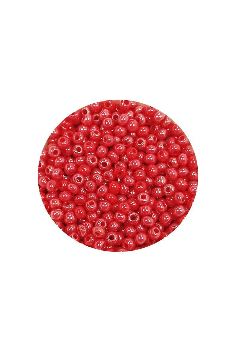 Dökme Cam Kum Boncuk (11/0) 2 mm - Kırmızı 60 Gram | El İşleri & Takı Yapımı Fiyatı, Yorumları ve Özellikleri