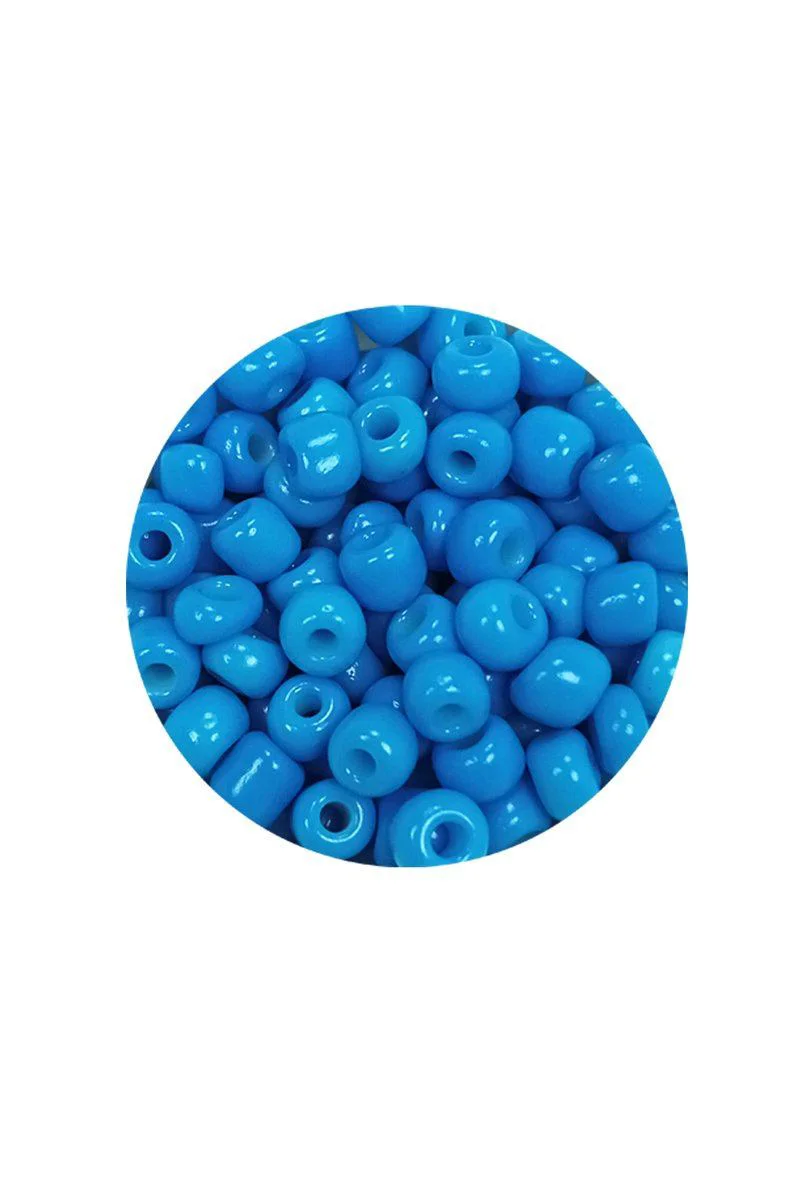 Dökme Cam Kum Boncuk 6/0 (4 mm) Açık Mavi - 60 Gr - El Yapımı Takı & Aksesuar Fiyatı, Yorumları ve Özellikleri