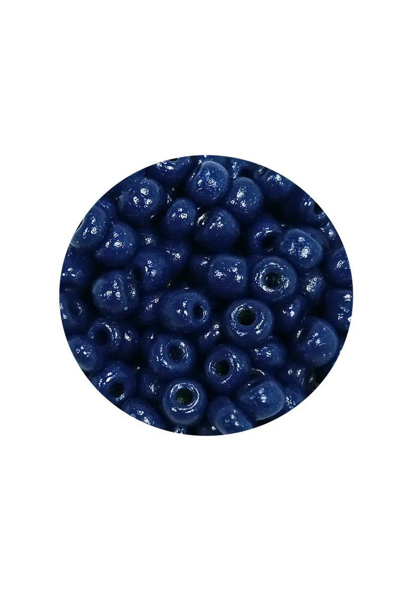 Dökme Cam Kum Boncuk 6/0 (4 mm) - Koyu Mavi 20g - El İşleri ve Takı Yapımı İçin Fiyatı, Yorumları ve Özellikleri