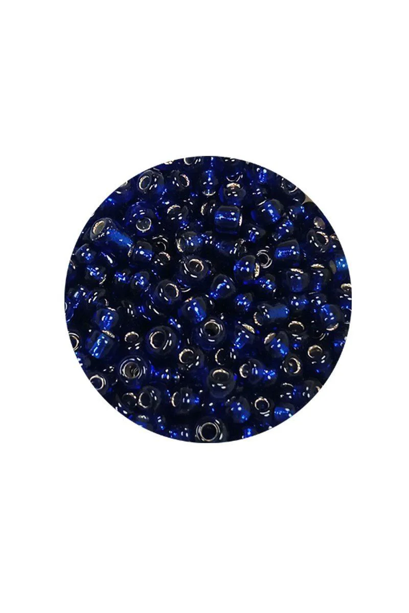 Dökme Cam Kum Boncuk (8/0) 3 mm Şeffaf Lacivert 20 Gr - BNC166 Fiyatı, Yorumları ve Özellikleri