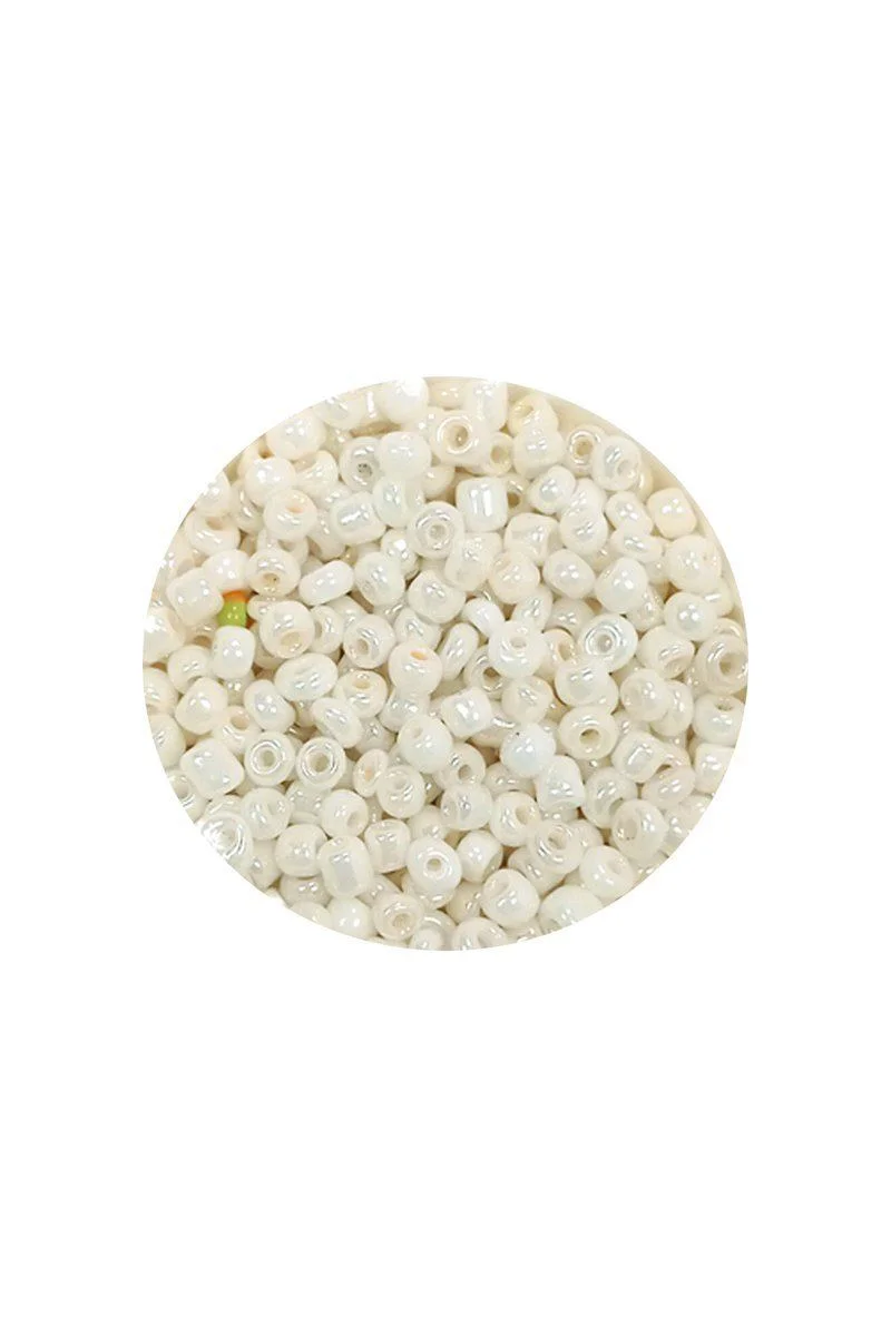 Dökme Cam Kum Boncuk 11/0 - 2mm Parlak Beyaz - 20 Gram - BNC030 Fiyatı, Yorumları ve Özellikleri