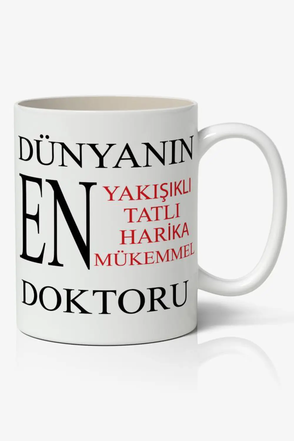 Doktorlar Günü Temalı Baskılı Kupa Bardak Baskılı Kahve Kupa Bard