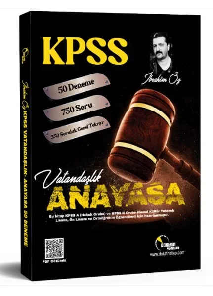 Doktrin Yayınları KPSS Vatandaşlık 50 Deneme ve 350 Soruluk Genel