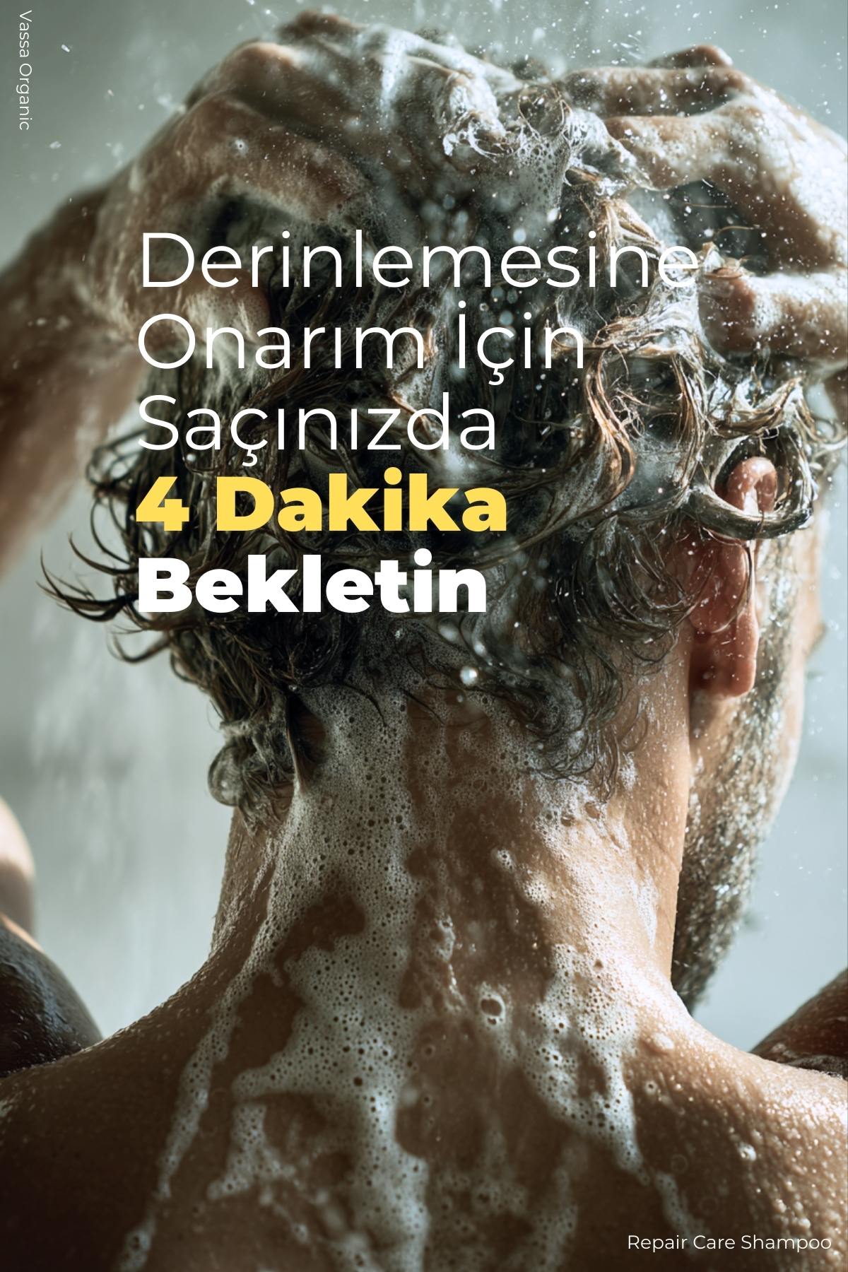 Dökülme Karşıtı ve Hızlı Uzama Etkili Şampuan – Tuzsuz ve Sülfatsız Şampuan 400 ml