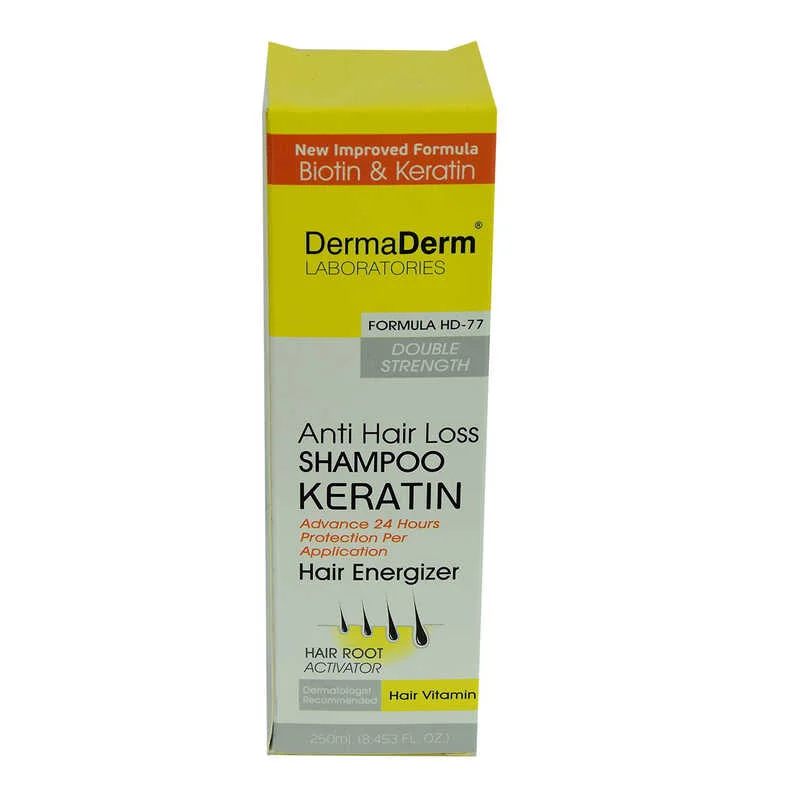 Dökülmesine Karşı Keratin Biotin ve minli Şampuan 250 ML