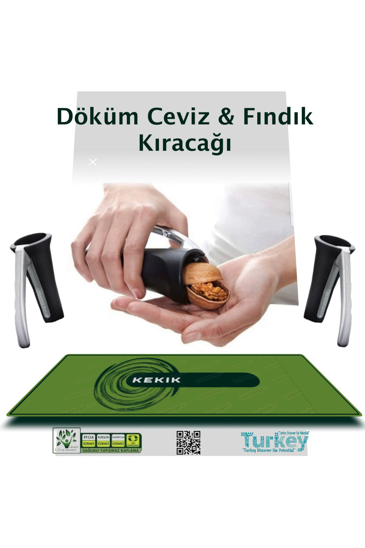 Kekikdükkan Döküm Ceviz & Fındık Kıracağı