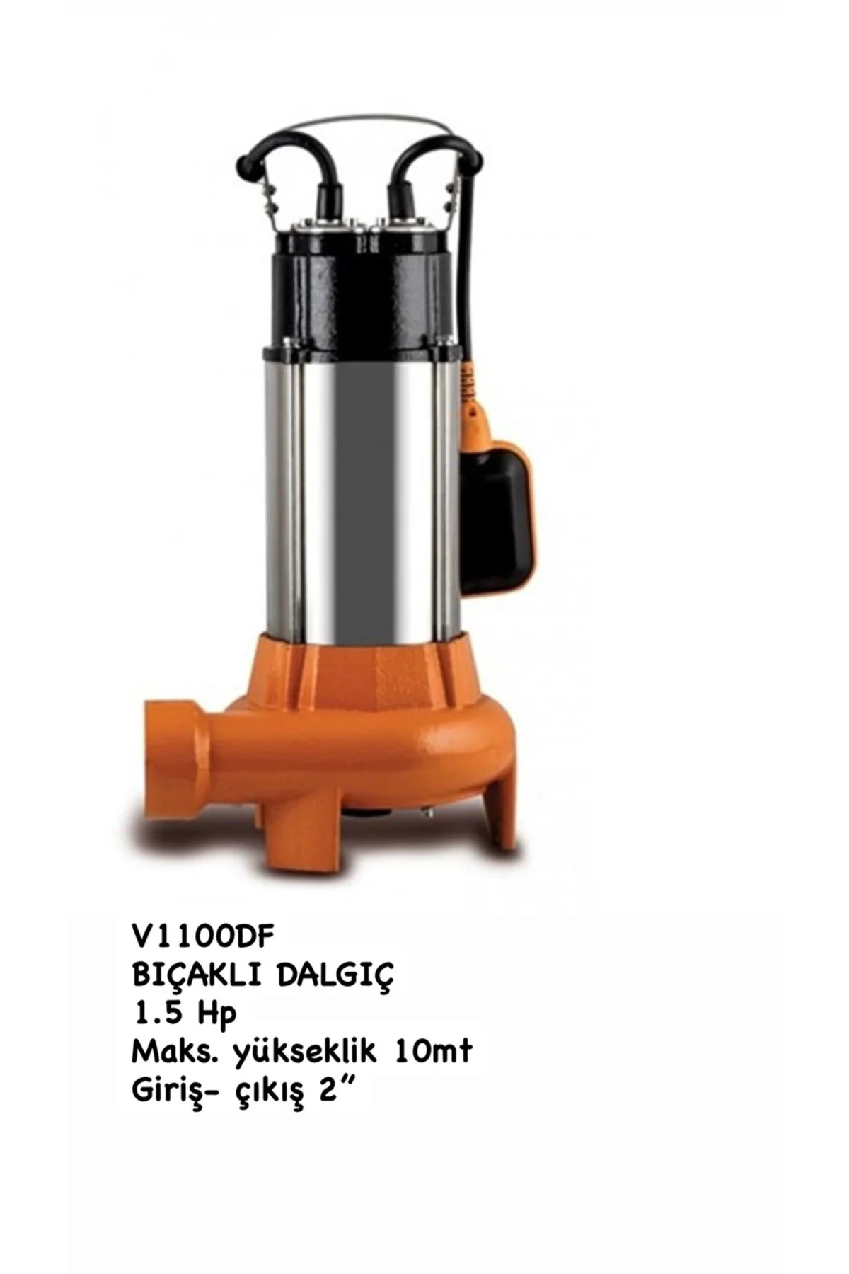 DÖKÜM DALGIÇ V1100DF BIÇAKLI 1.5 hp