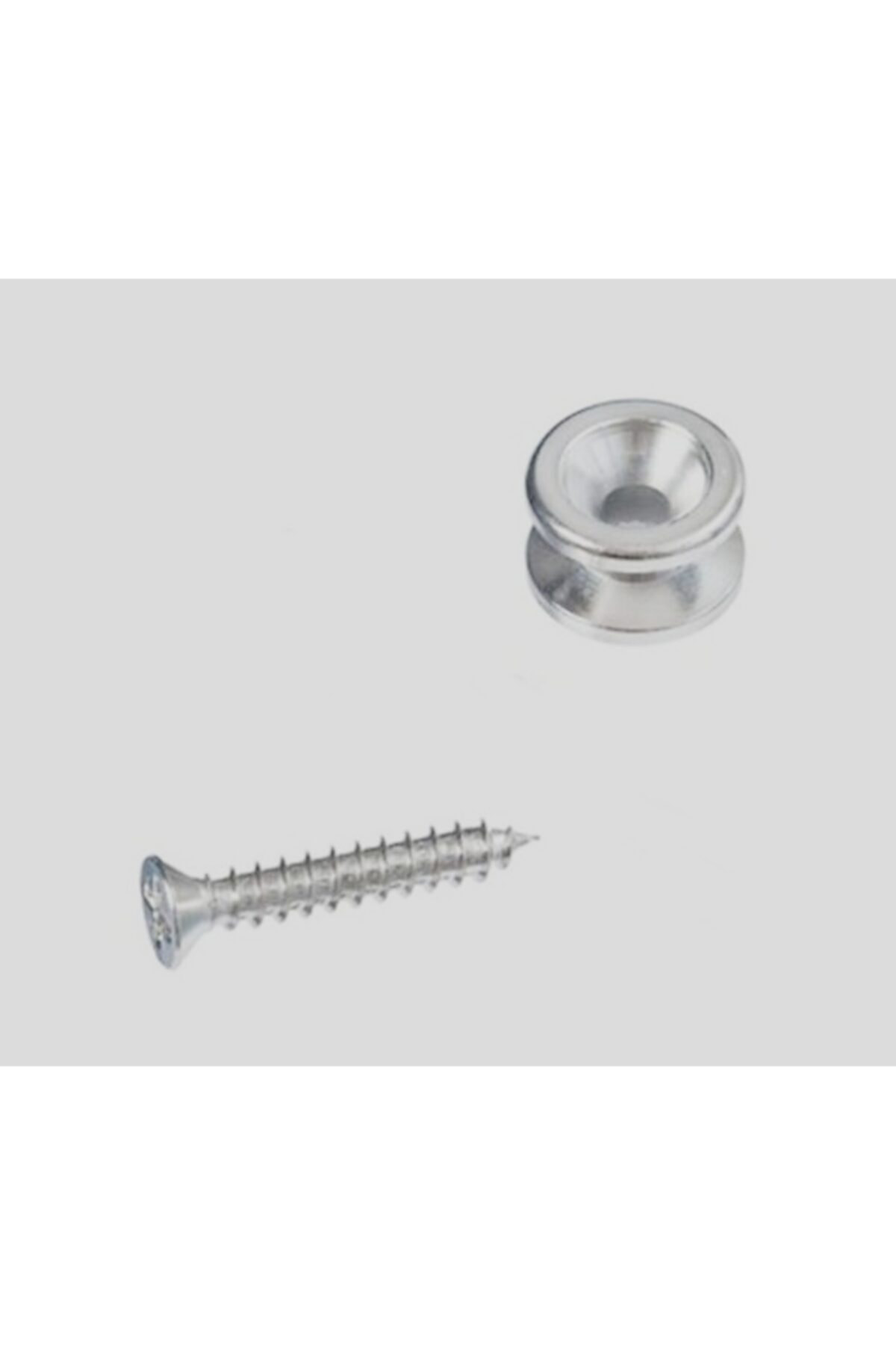 Fluds Döküm Gitar Askı Pimi - Nikel Kaplama