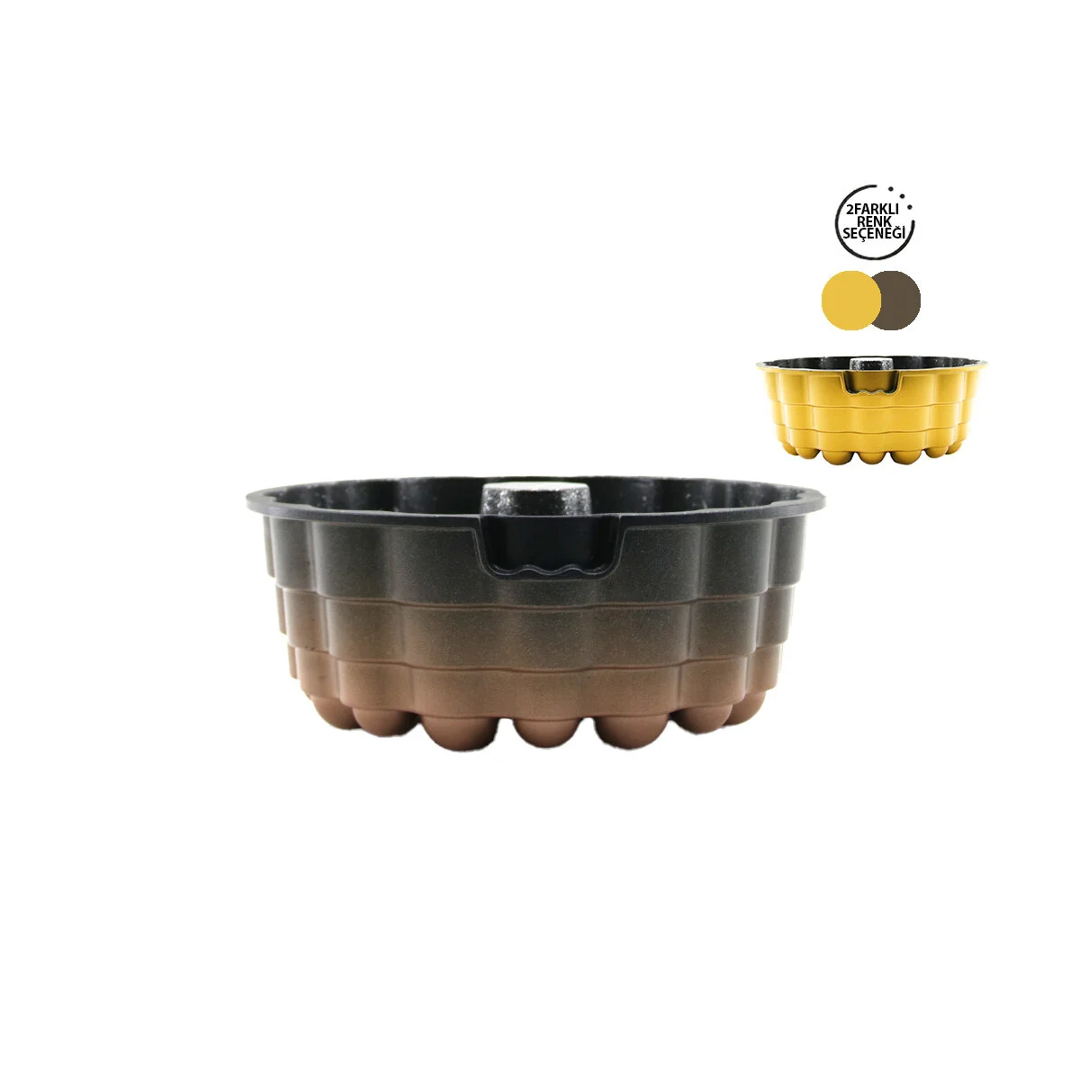 Döküm Göbekli Kek Kalıp Atom Çap: 26CM - Derinlik: 8CM Fiyatı, Yorumları ve Özellikleri
