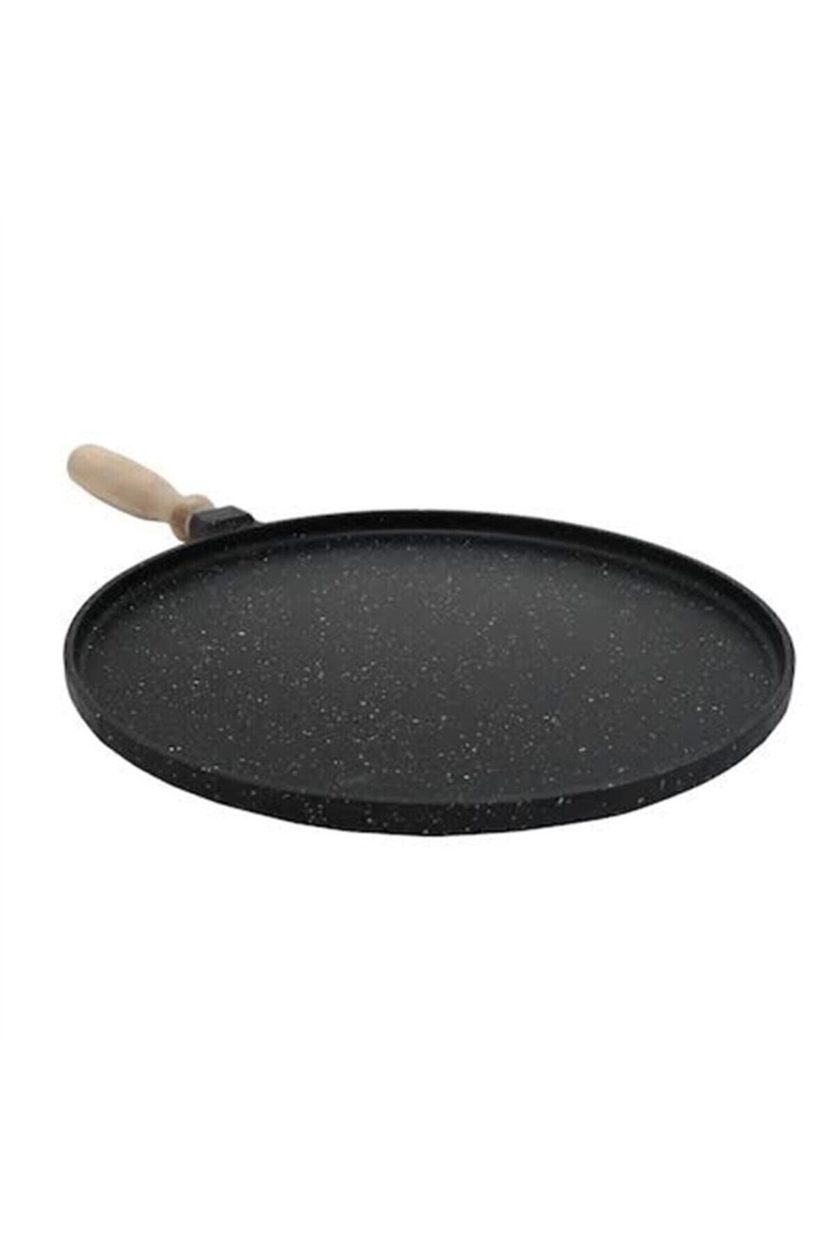 Mondi Döküm Granit 36 Cm Siğ Gözleme Bazlama Krep Hamur Pizza Et Balik 