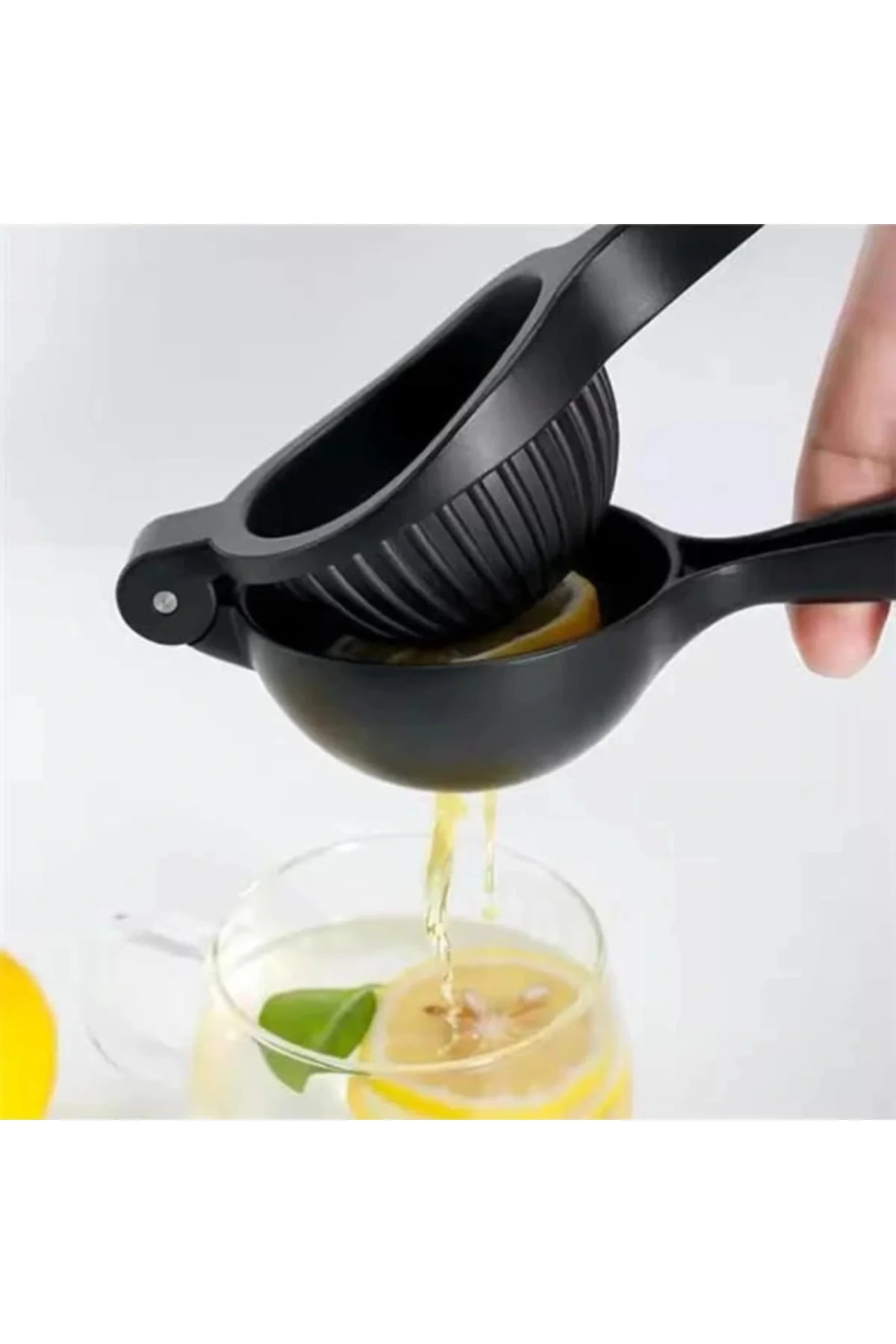 Döküm Limon Sıkacağı Limon Presi Siyah Metal Limon Sıkacağı, Dökü