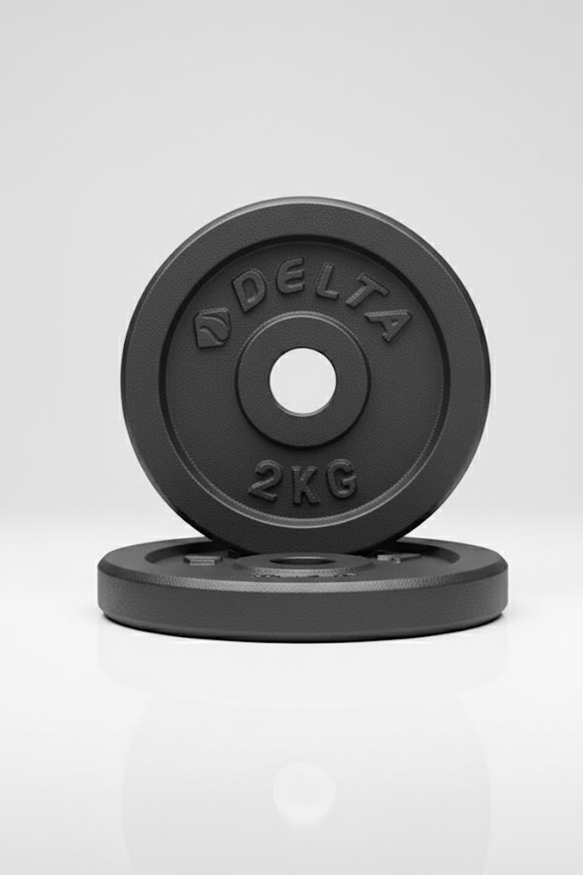 Delta Döküm Plaka Gri 2 Kg X 2 Adet Toplam 4 Kg | Ağırlık Dambıl Plakas