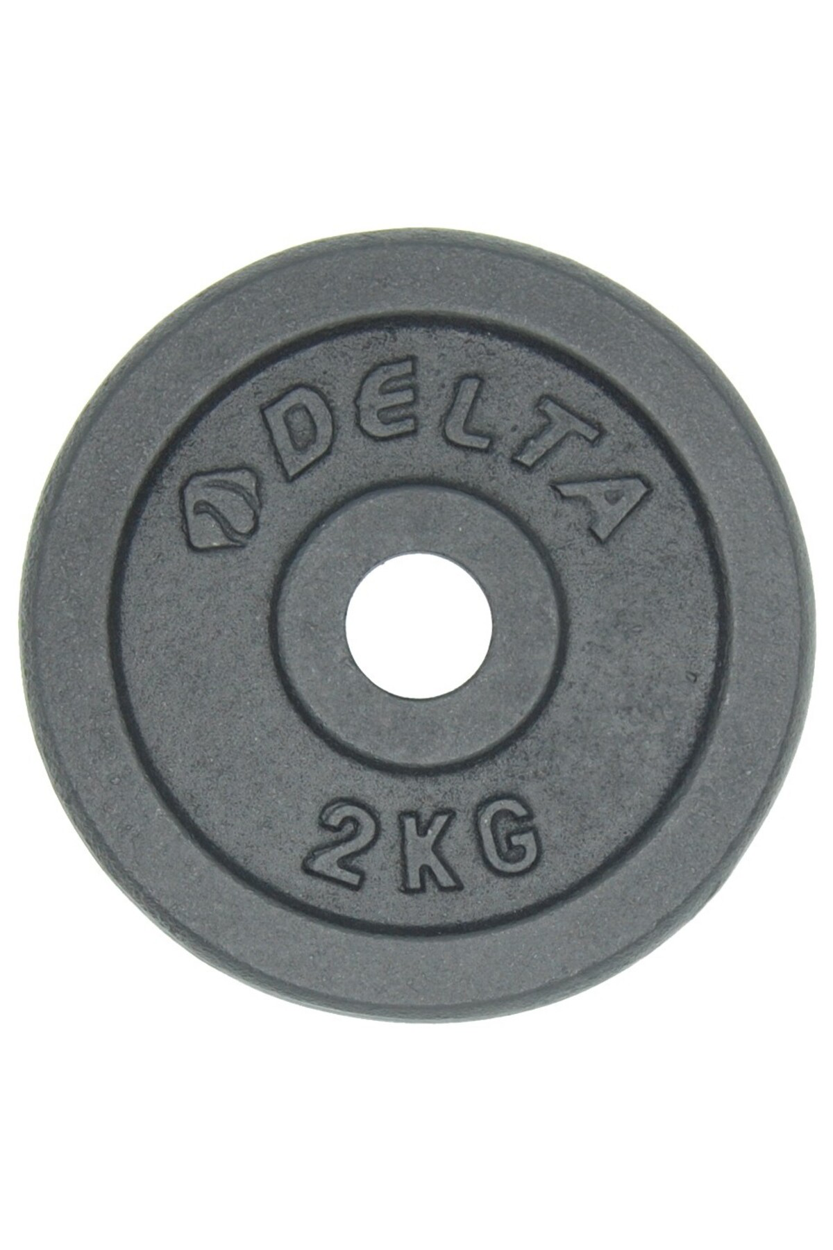 Delta Döküm Plaka Gri 2 Kg X 2 Adet Toplam 4 Kg | Ağırlık Dambıl Plakas