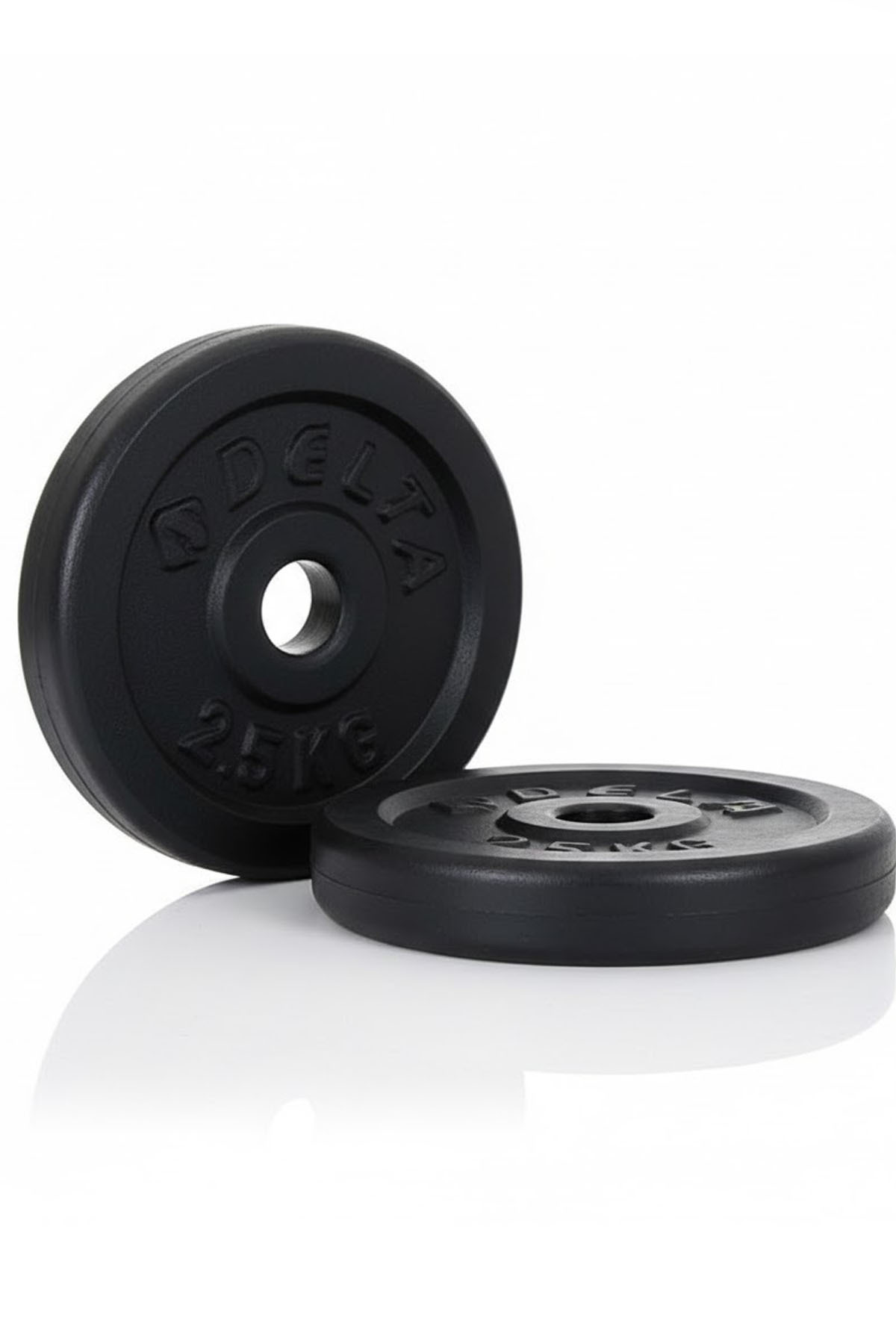 Delta Döküm Plaka Siyah 2.5 Kg X 2 Adet Toplam 5 Kg | Ağırlık Dambıl Pl