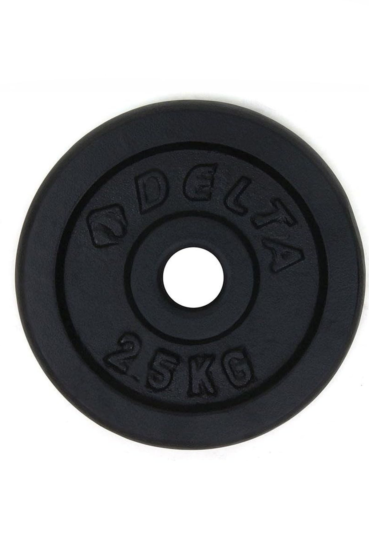 Delta Döküm Plaka Siyah 2.5 Kg X 2 Adet Toplam 5 Kg | Ağırlık Dambıl Pl