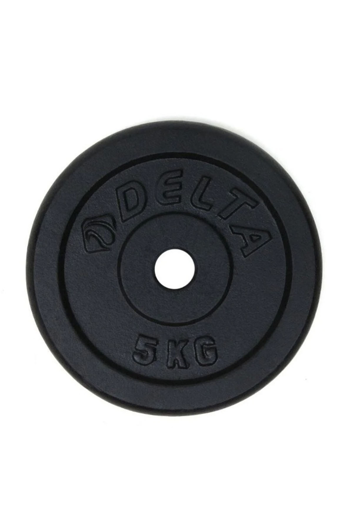 Delta Döküm Plaka Siyah 5 Kg X 2 Adet Toplam 10 Kg | Ağırlık Dambıl Pla