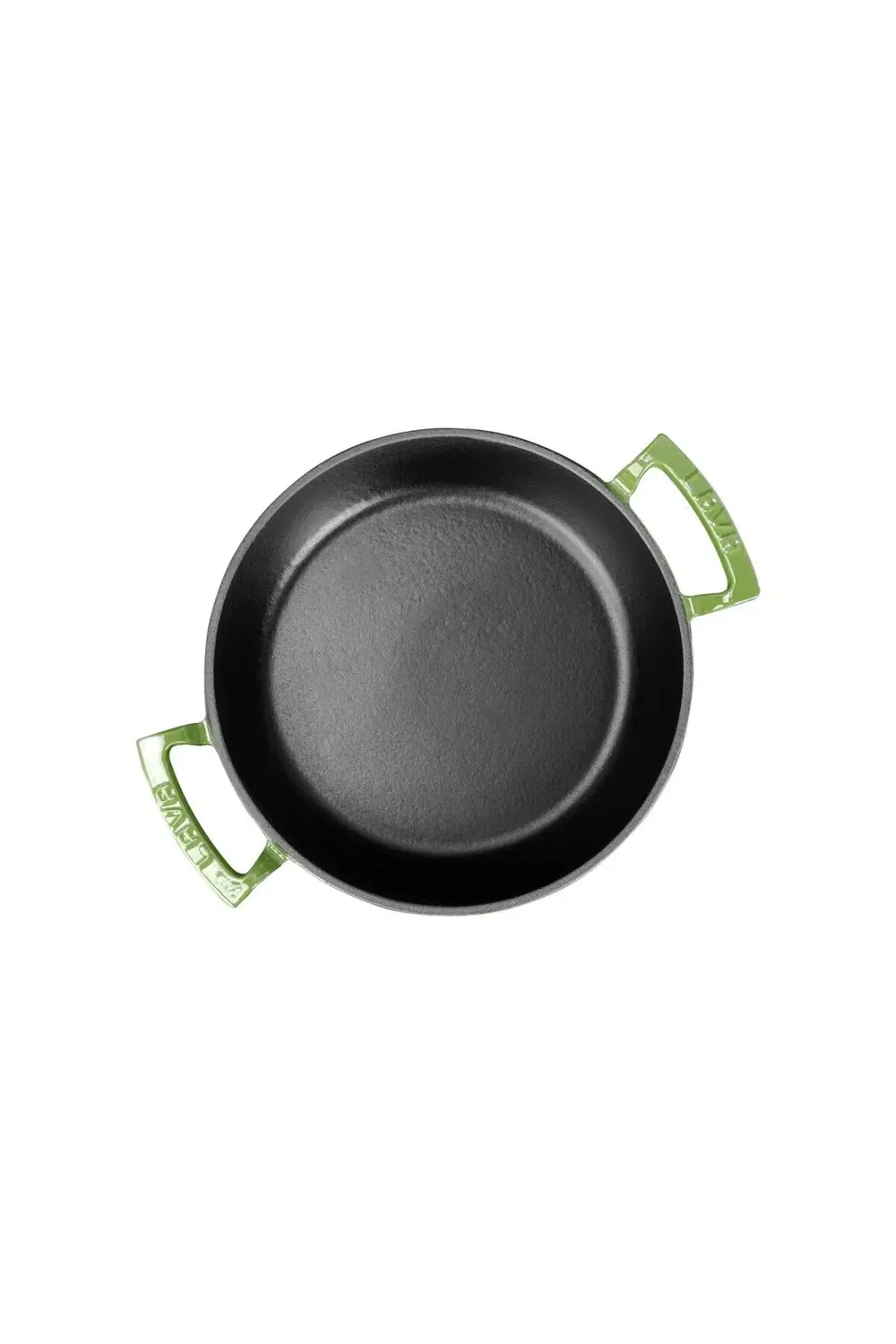 Döküm Yuvarlak Sahan Döküm Demir Yekpare Çift Kulplu Çap(Ø)24cm.